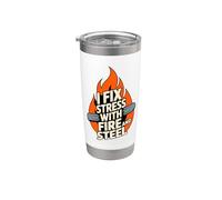Blacksmith Forging Forge Anvil Metalworking Weekend Smith Stainless Steel Insulated Tumbler
