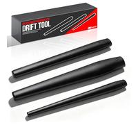 Blacksmith Hammer Eye Drift Tool Set, Forging Drift Kit for Tongs Tomahawk Axe Knifemaking, 3Pcs Different Sizes, Includes Large Hammer Mouse Axe Drift, Professional Blacksmith Forging Tools Equipment