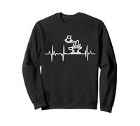 Blacksmith Heartbeat Heart Line Sweatshirt