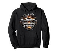Blacksmith I Bend Steel What's Your Superpower Metalsmith Pullover Hoodie