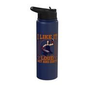 Blacksmith I Like It Loud Wet and Dirty Metalsmith Forging Stainless Steel Insulated Water Bottle