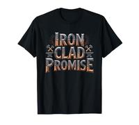 Blacksmith Iron Clad Promise Forge Reliability Wordplay Pun T-Shirt