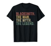 Blacksmith The Man The Myth The Legend Funny Forging T-Shirt