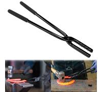 Blacksmith Tongs Wolf Jaw Blacksmithing Tool (11.4 in)