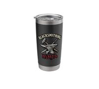 Blacksmithing Ninja Hammer Sword Anvil Metalworker Warrior Stainless Steel Insulated Tumbler