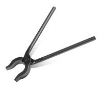 Blacksmiths' Tong Hammer 0004930-300 Wolf's Jaw 300mm /11.81 inches For Holding Hot Steel Firmly (Black)