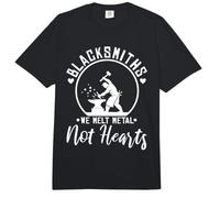 Blacksmiths we melt Metal not Hearts Comfort Colors Adult Heavyweight T-Shirt