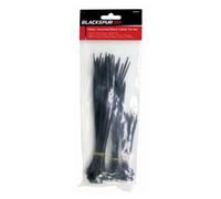 Blackspur 100Pc Assorted Black Cable Tie Set