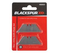 Blackspur 10Pc Utility Knife Blade Set