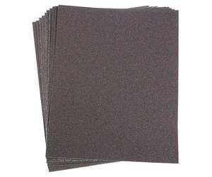 Blackspur 10Pc Wet & Dry Sandpaper Set - Assorted Grits