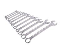 Blackspur 11Pc Carbon Steel Metric Combination Spanner Set