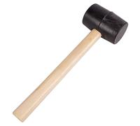 Blackspur 16Oz Rubber Mallet With Wooden Shaft