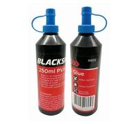 blackspur 1x 250ml Wood Glue - Strong Fast-Acting Multi-Purpose Waterproof Adhesive for Fabric, Metal, Wood, Rubber, Shoe Repair - By