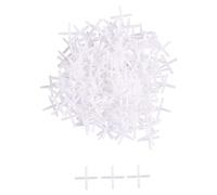 Blackspur 250x 20mm x 20mm Tile Spacers - Floor Wall Tiling Patio Paving Slab Levelling System Grouting Spreader Wedges Kit