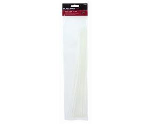 Blackspur 30Pc Cable Tie Set - 15" X 4.8Mm - White
