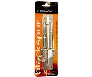 blackspur 8" Heavy Duty Garden Gate Brenton Bolt Shed Door Bolt Galvanised