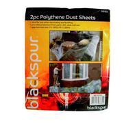 Blackspur BB-DS152 Polythene Dust Sheet Set