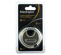 Blackspur 4 Digit Combination Discus Padlock