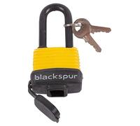 Blackspur BB-PD351 Long Shackle Weatherproof Laminated Steel Padlock