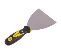 Blackspur - Carbon Steel Scraper with Non-Slip Grip - 4" - Yellow