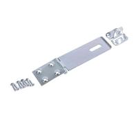 Blackspur - Heavy-Duty Steel Safety Hasp & Staple - 100mm - Zinc