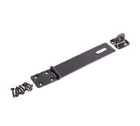 Blackspur - Heavy-Duty Steel Safety Hasp & Staple - 152mm - Black
