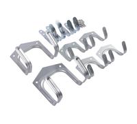 Blackspur Iron Shed Hooks Set - Pack of 10 in Silver | Size: 1000mm x 1000mm Blackspur Silver 1000mm x 1000mm