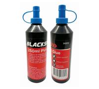 blackspur 1x 250ml Wood Glue - Strong Fast-Acting Multi-Purpose Waterproof Adhesive for Fabric, Metal, Wood, Rubber, Shoe Repair - By