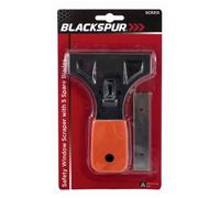 Blackspur Safety Window Scraper With Five Spare Blades
