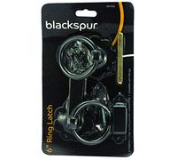 Blackspur - Steel Ring Gate Latch - 152mm - Black