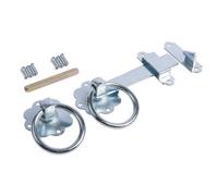 Blackspur - Steel Ring Gate Latch - 152mm - Silver