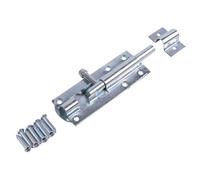 Blackspur - Steel Tower Bolt - 100mm - Silver