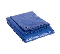 Blackspur Waterproof Tarpaulin - 10ft x 12ft in Blue Blackspur Blue