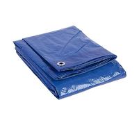 Blackspur - Waterproof Tarpaulin - 6ft x 9ft - Blue
