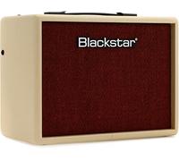 Blackstar Debut 15E Beginners Practice Electric Guitar Amplifier Combo With Delay Effect 15 Watt Headphone Input/Line In MP3 Playback (Beige)