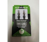 Blackstar TRRS 3.5mm Jack Cable 1.8m Auxiliary Stereo Aux Cable Ideal For Live Streaming Guitarist