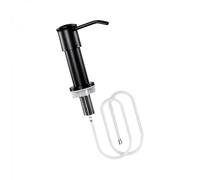 BlackSteel Sink Soap Dispenser with Corrosion Resistant Design & Easy Press Pump Quick Fixing for Kitchen Sink Accessories Gun grey