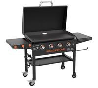 Blackstone 2151 Original, 36Inch 4 Burner Gas Griddle With Hood, Outdoor Flat Top Bbq Grill. Black