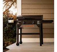 Blackstone 2287, 28" Omnivore Bbq Griddle With Hood. 2 Burner Gas Flat Top Grill, 524 Sq In Cooking Area