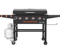 Blackstone 36in Griddle with Hood Gas Barbecue - Black, Black