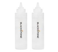 BLACKSTONE 5071 32 oz Plastic Squeeze Bottle Set with Twisting Lids, 2-Pack