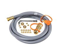 BLACKSTONE 5249 Propane to Natural Gas Conversion Kit for Grill, Compatible 28", 36" Griddles, Tailgater, Rangetop Combo & Single Burner Rec Stove - Hose, Quick Connect Fitting, Grey