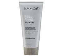 Blackstone Men's Grooming Two-in-One Facial Scrub – Sandalwood – 6 oz