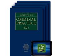 Blackstone's Criminal Practice 2024 (Digital Pack)