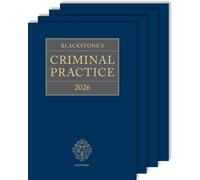 Blackstone's Criminal Practice 2026 (All Supplements Pack): Main Work and Supplements 1-3