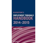Blackstone's Employment Tribunals Handbook 2014-15
