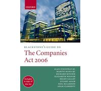 Blackstone's Guide to the Companies Act 2006
