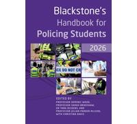 Blackstone's Handbook for Policing Students 2026