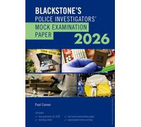 Blackstone's Police Investigators' Mock Exam 2026
