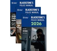 Blackstone's Police Manuals 2026 Three Volume Set